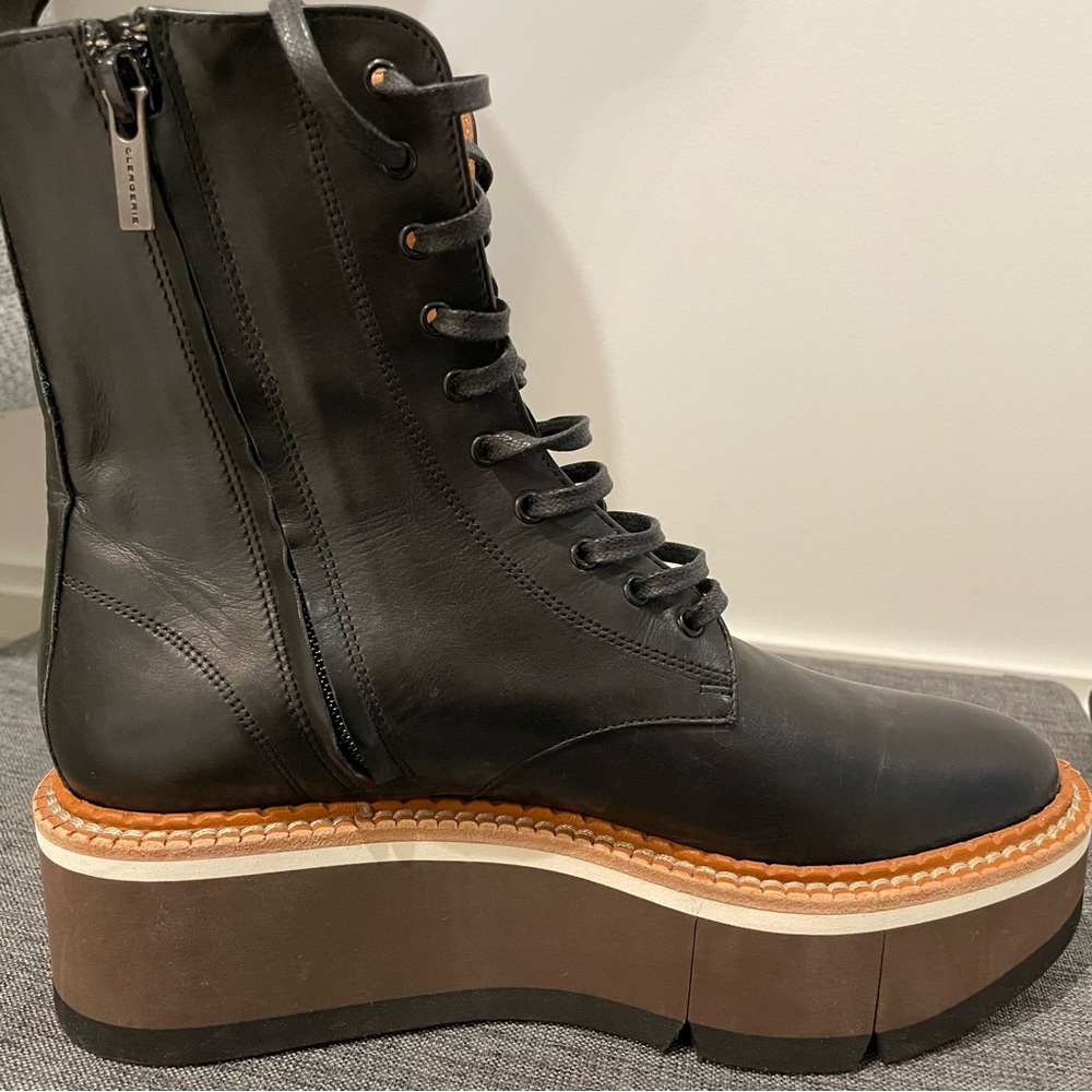 Women’s Clergerie lace up platform boots